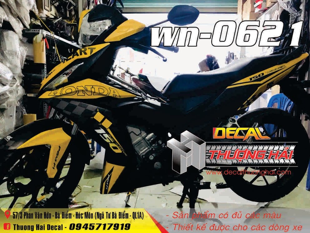 Honda Winner 150 màu vàng đen chính chủ 2017 ở Hà Nội giá 315tr MSP 853064